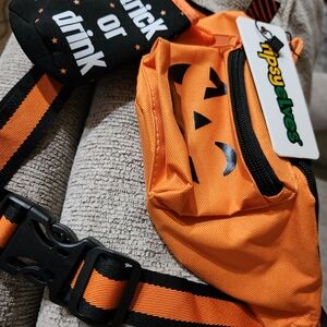 Tipsy Elves Orange Pumpkin Fanny‎ Pack